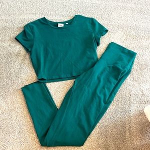 Green two piece set